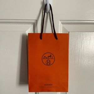 Authentic Hermès paper gift bag